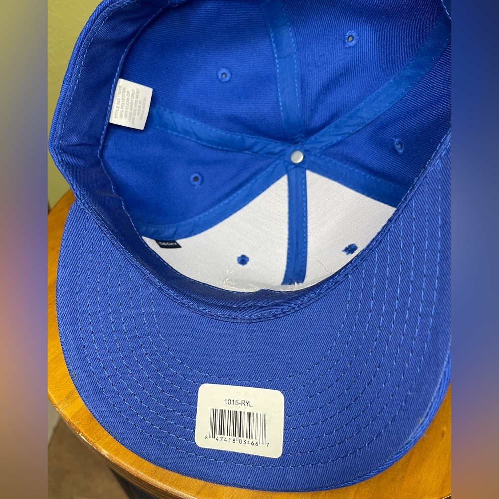 New 50 year Anniversary Eddyline Kayaks Hat Decky Original Mid-Crown SnapBack - Picture 3 of 6